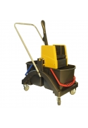 Carucior de curatenie profesional Aquva 2 x 17 L - Vermop