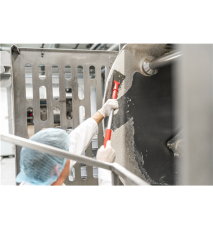 Scraper lamela inox cu filet 100 mm - Vikan