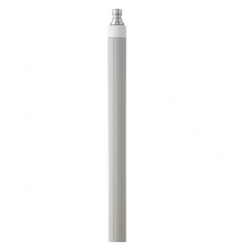Maner aluminiu cu distributie de apa Ø31 mm,1540 mm, alb - Vikan