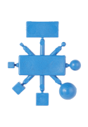 Kit pentru verificarea detectabilitatii fragmentelor de plastic ale produselor Vikan metal detectabile