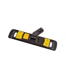Suport mop Sprint Plus cu cleme 40 cm, negru/galben