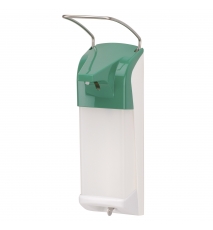 Dispenser sapun lichid / dezinfectant Ingo-Man cu levier, 1000 ml, verde - OpHardt