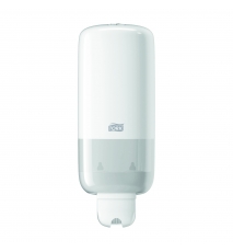 Dispenser manual pentru sapun lichid / spray sau dezinfectant, sistem antifurt, 1000 ml, sistem S1/S11, alb - Tork