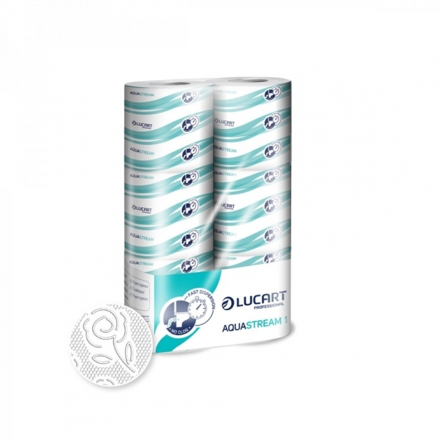 Hartie igienica rola standard, Aquastream 1 - Lucart