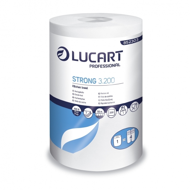 Rola prosoape din hartie pentru bucatarie, Strong 3200 - Lucart