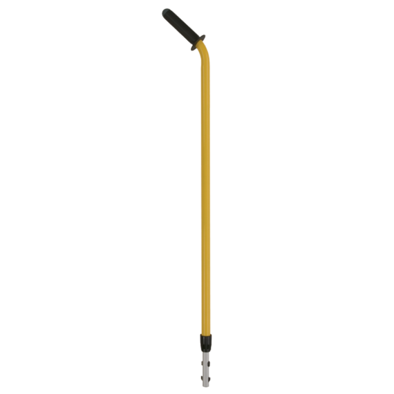 Maner Hygen aluminiu ergonomic telescopic 115 cm - 186 cm, galben