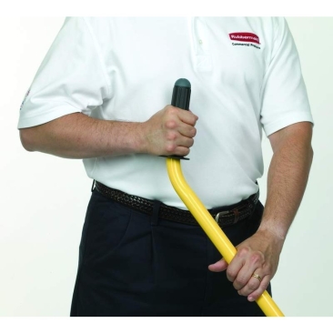 Maner Hygen aluminiu ergonomic telescopic 115 cm - 186 cm, galben