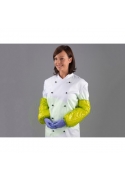 Mansete din polietilena 40cm lungime, 100buc/set, 18 microni, SHIELD, galben