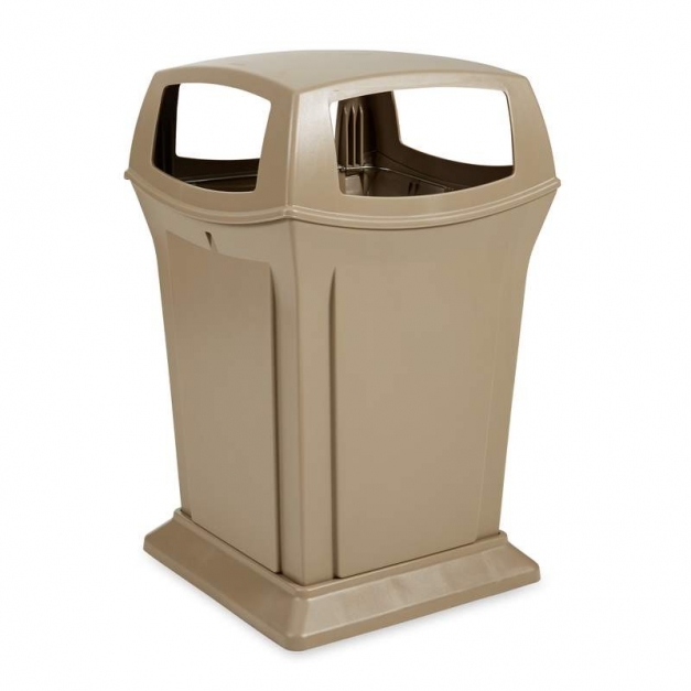 Container Ranger cu 4 trape acces 170.3 L, bej