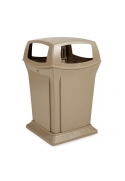 Container Ranger cu 4 trape acces 170.3 L, bej