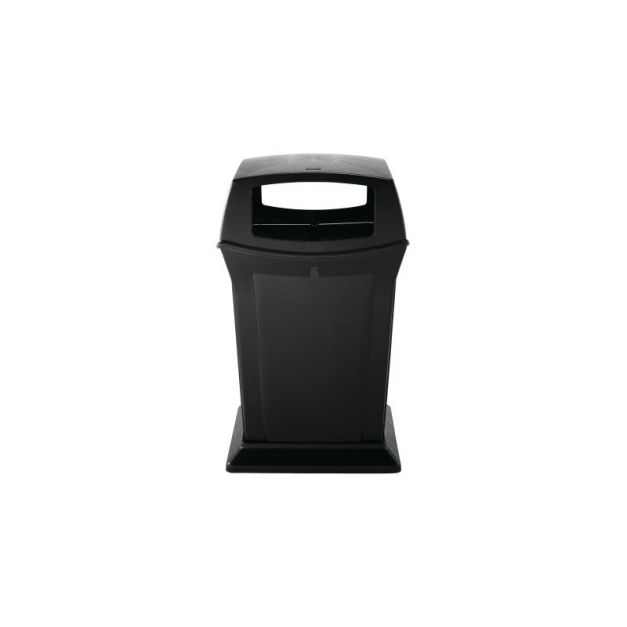 Container Ranger cu 4 trape acces 170.3 L, negru