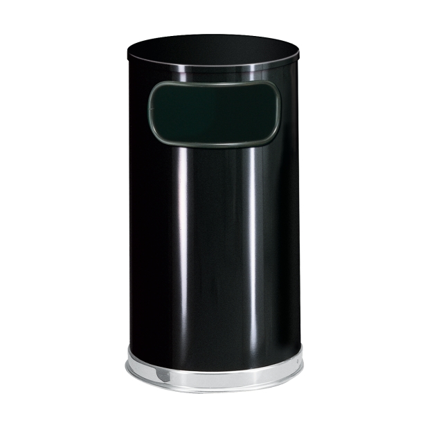 Cos gunoi Designer Line inox galvanizat 45 L, negru