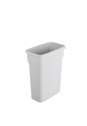 Container mediu colectare selectiva deseuri Selecto 55L, gri