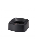 Capac patrat tip palnie pentru container Iris/Modo, gri