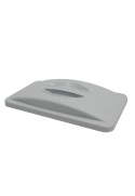 Capac cu maner pentru containere Slim Jim 60 L/87 L, gri