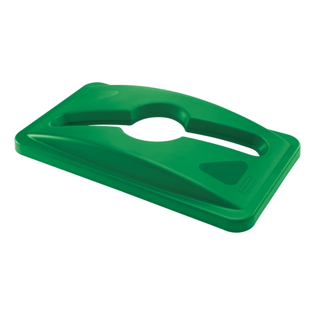 Capac deseuri mixte container Slim Jim 60 L/87 L, verde