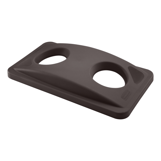 Capac deseuri sticla pentru containere Slim Jim 60 L/87 L, maro