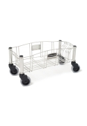 Carucior containere Slim Jim, gri