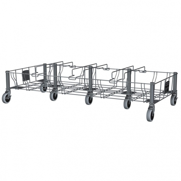 Carucior inox Slim Jim Quadruple (cvadruplu)