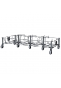 Carucior inox Slim Jim Quadruple (cvadruplu)