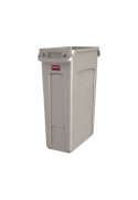 Container Slim Jim cu canale de ventilare 87 L, bej