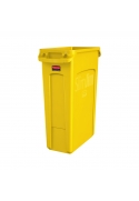 Container Slim Jim cu canale de ventilare 87 L, galben