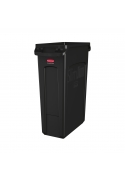 Container Slim Jim cu canale de ventilare 87 L, negru