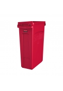 Container Slim Jim cu canale de ventilare 87 L, rosu