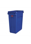 Container Slim Jim cu canale de ventilare 60 L, albastru