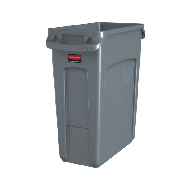 Container Slim Jim cu canale de ventilare 60 L, gri