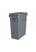 Container Slim Jim cu canale de ventilare 60 L, gri