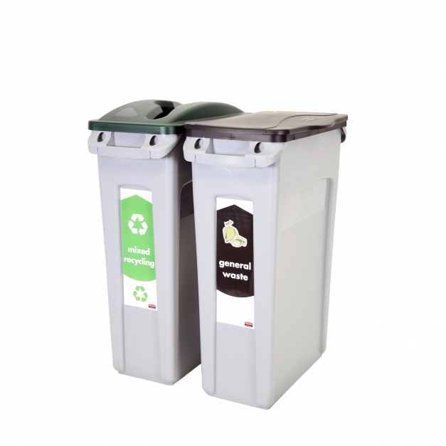 Containere Slim Jim/Starter Packs (2 buc/pachet) reciclare selectiva