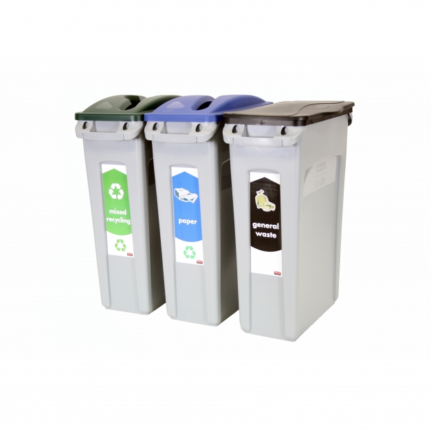 Containere Slim Jim/Starter Packs (3 buc/pachet) reciclare selectiva