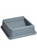 Capac Large Untouchable pentru container 132.5 L, gri