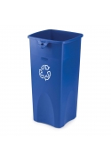 Container Untouchable reciclare deseuri 87 L, albastru