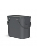 Cos colectare selectiva deseuri Albula 25L, antracit