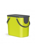 Cos colectare selectiva deseuri Albula 25L, lime