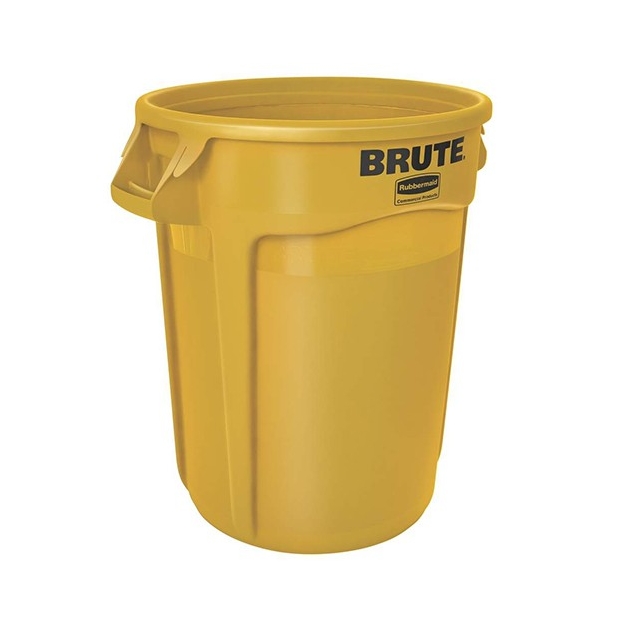 Container Brute cu canale de ventilare 121.1 L, galben