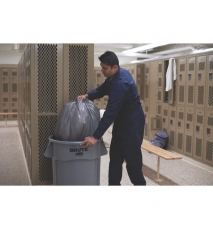 Container Brute cu canale de ventilare 121.1 L, galben
