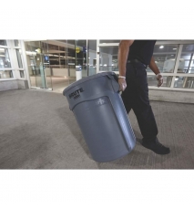 Container Brute cu canale de ventilare 121.1 L, gri