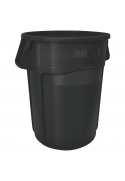 Container Brute cu canale de ventilare 166.5 L, negru