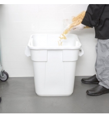 Container Brute patrat 151.4 L, alb