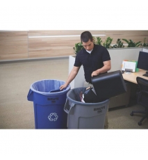 Container Brute reciclare deseuri 75.7 L albastru