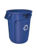 Container Brute cu canale de ventilare reciclare deseuri 121.1 L, albastru