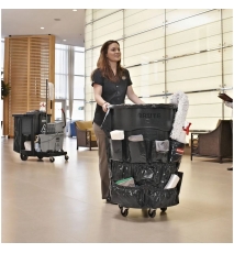 Sac accesorii curatenie container Brute negru