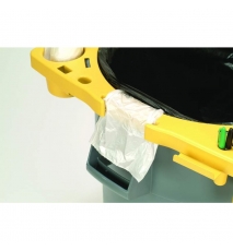 Suport accesorii container Brute 166.5 L, galben