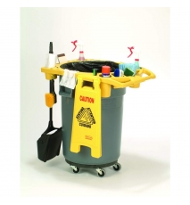 Suport accesorii container Brute 166.5 L, galben
