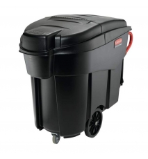 Capac pentru colector deseuri mobil Mega Brute 450 L, negru