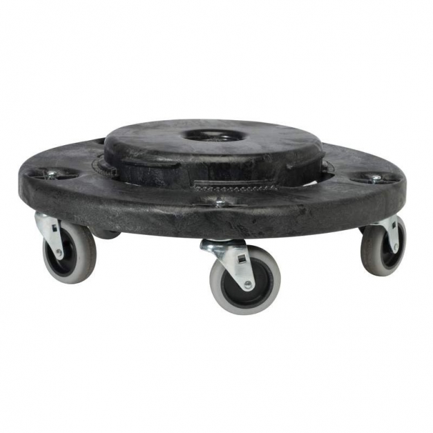 Carucior containere Brute 113.4 kg negru