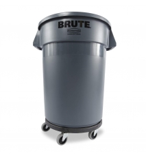 Carucior containere Brute 113.4 kg negru